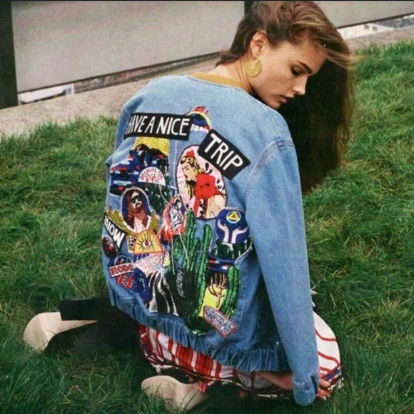 Chiara Ferragni’s Filles A Papa Denim Bomber - Picture 2 of 14